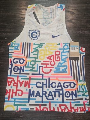 Nike Men's MEDIUM Chicago Marathon 2025 Aeroswift Singlet M HQ4277