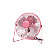 4'' Usb Mini Desk Fan, Portable Quiet Cooling 16.00 x 14.00 x 10.00 cm, Pink
