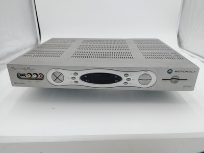 Good Condition Motorola DCT6200/2005 HDTV Cable Set Top Box Silver Power Tested