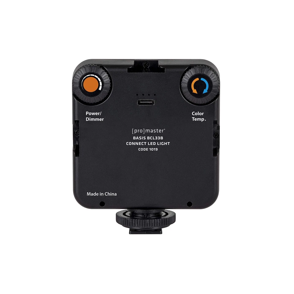 Luz LED ProMaster Base BCL33B Connect, (Modelo 1019) - Imagem 3 de 4