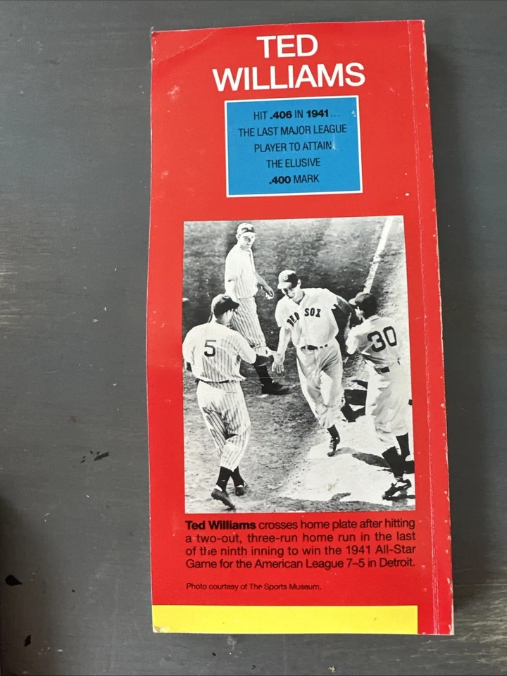 Baseball Media Press Guide Boston Red Sox 1991 Roger Clemens Wade Boggs - Image 2 of 2