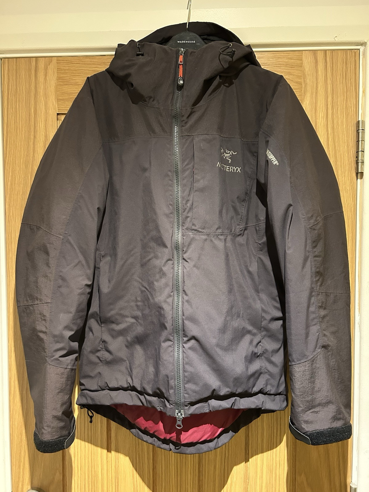 ARC'TERYX Arcteryx Kappa Hoody Jacket Nero Charcola Uomo Taglia S U Raro!