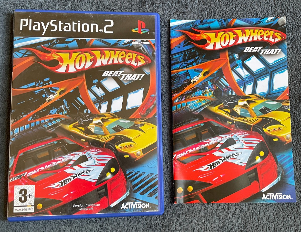 Hot Wheels Beat That sur Playstation 2 PS2 - FR cd TTBE