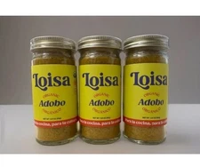Lot of 3 NEW Loisa Adobo Seasoning 2.9 oz Organic Mexican Non GMO Ethnic Cooking