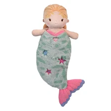 Douglas Cora Mermaid Sshlumpie Plush Stuffed Animal Toy 19"Lovey Comforter Ocean