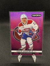 Upper Deck Synergy 2024-25 Magenta Cole Caufield #IM-13 /599 Canadiens