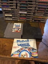 Pinball Quest (Jaleco, 1990) NES Game w/ Manual ~ Tested & Working