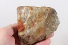 India Ruby in Fuchsite lapidary 1 lb 2 oz. faced rough Fluoresces — photo 8