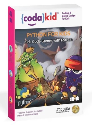 CodaKid Python Coding Box for Kids - Game Development & Computer Programming NEW