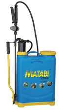 Image of Matabi Sprayer 12L Super Green 16 Knapsack Polyethylene Fibre Glass Lance 3.8kg