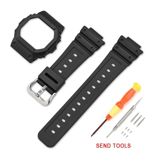 Watch Band For Casio DW-5600E G-5600E GW-M5610 DW-5000 GLX-5600 GW-M5600 - Picture 13 of 22