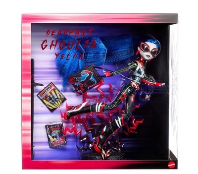 Monster High Deadfast Ghoulia Yelps Fashion Doll SDCC Exclusive Skullector 