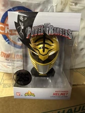 Power Rangers Legacy Mighty Morphin White Ranger Helmet 25th New Sealed Ban Dai