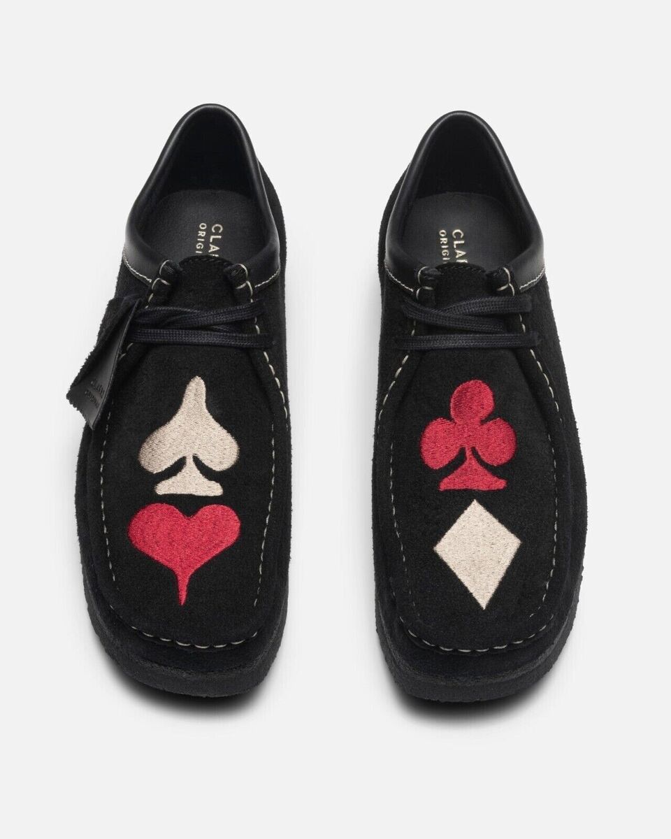 Stussy x CLARKS Originals Wallabee Black Suede SIZE US5.5 Stussy x CLARKS Originals Wallabee Black Suede SIZE US5.5