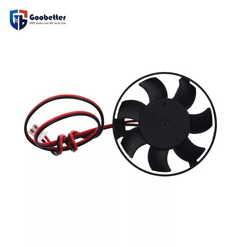 5010 Hydraulischer 24V/12V/9V/5V Runder Mini-Lüfter 50mmx10mm für Laptop - Bild 3 von 4