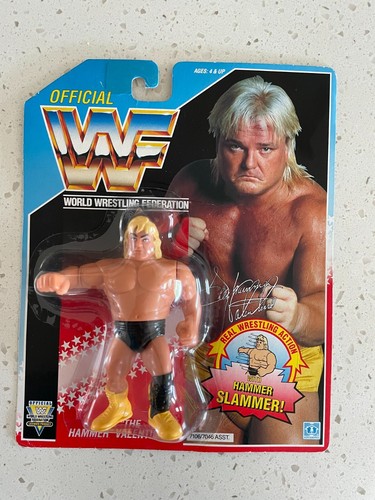 WWF Hasbro Greg Valentine series 3 MOC...