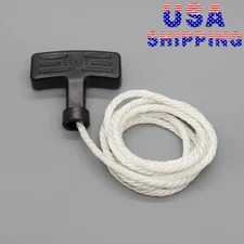 Pull Start Rope & Handle for Recoil Starter For Honda 1984-1986 ATC200S Quads