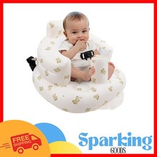 Inflatable Baby Seat with Safety Harness for Infants - Travel Friendly Design