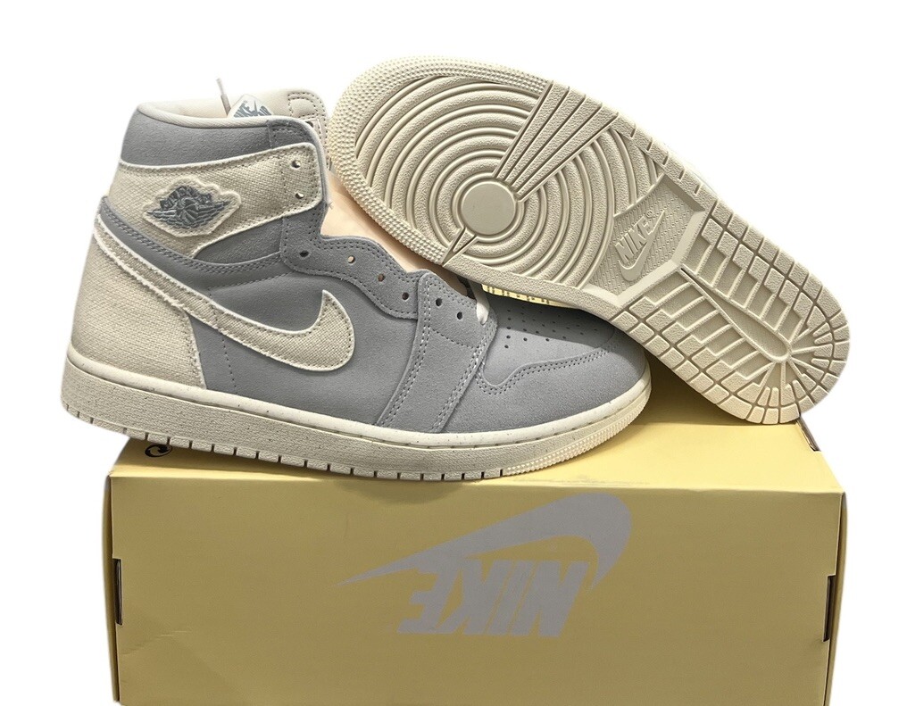 Nike Air Jordan 1 High OG Craft Ivory FD8636-011 Men display picture 1