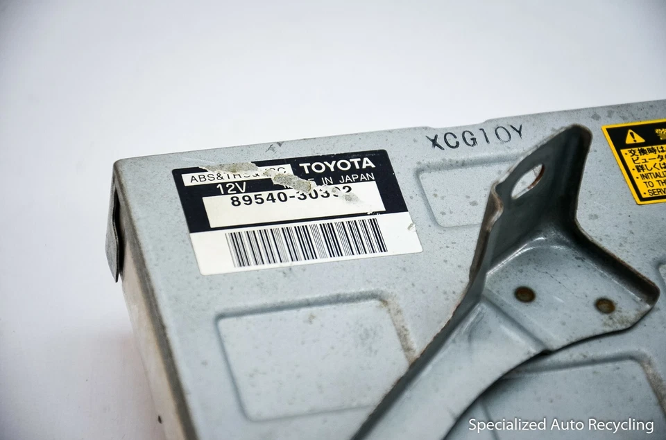 01-05 LEXUS GS400 GS430 GS300 ABS TRC VSC UNIDAD MÓDULO DE CONTROL 89540-30392 OEM Foto 2 de 3