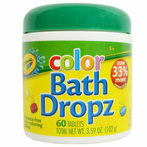 2 pk. Crayola - Shaker Bath Dropz Fragrance Free Water Color