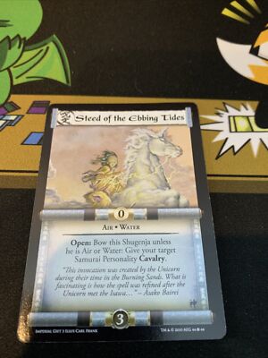  Steed of the ebbing tides  L5R CCG Single