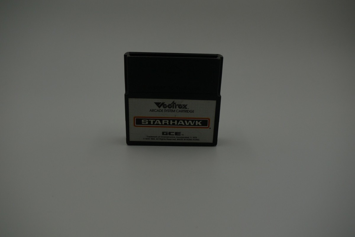 Jeu Vectrex STARHAWK - Cartouche En Bon état