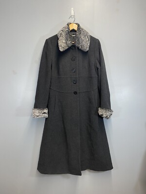 Laura Ashley Vintage Edwardian Overcoat Size UK 14 Russian