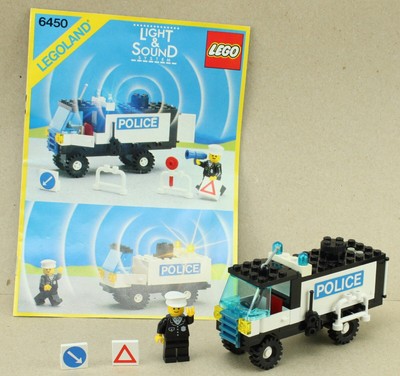 lego city police truck instructions