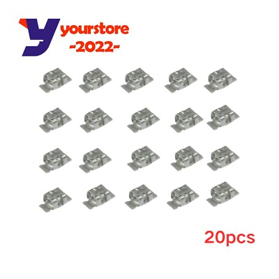 Pack Of 12 New GM Cars & Trucks Bumper Fascia Fender Liner Special Nuts Retainer - Foto 8