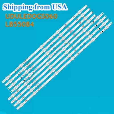LED Backlight Strips for 55PFL5402/F7A 55PFL5601/F7 55PFL4901/F7 55W5S1P LB55084