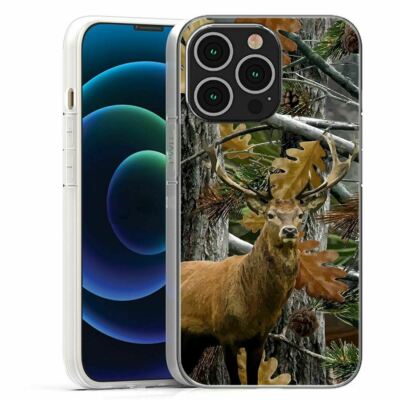 For Apple IPhone 13 Pro Max Mini TPU Case Cover+Glass(Hunter