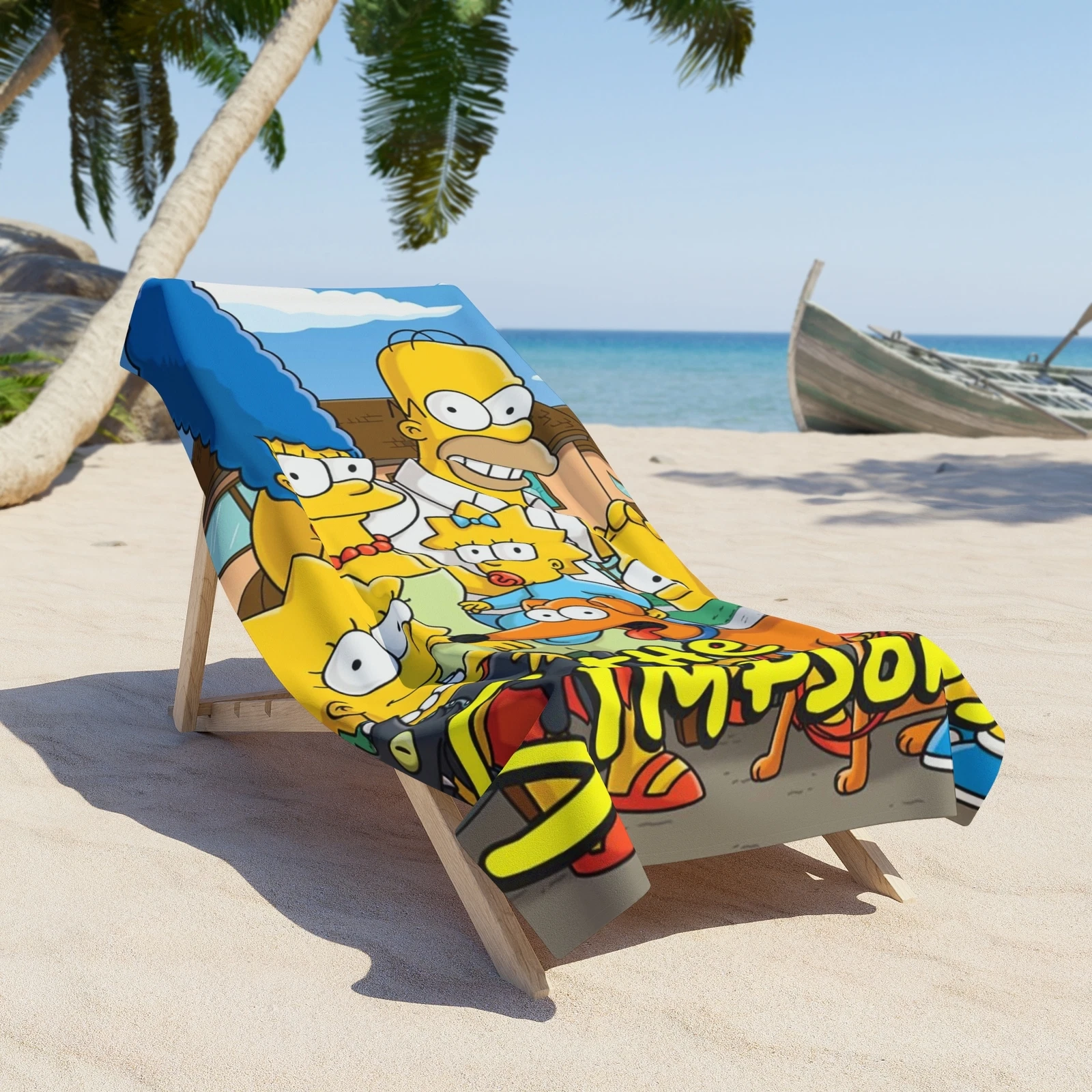 Simpsons Beach Towel
