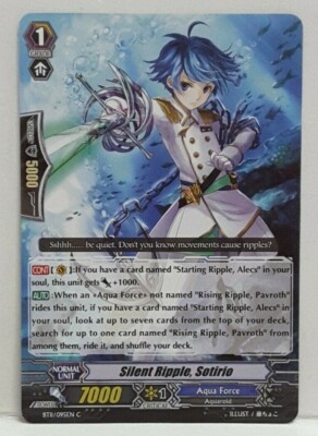 Bushiroad Cardfight Vanguard Leise Ripple, Sotirio BT11/095EN C Aqua Force