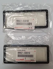 LEXUS OEM FACTORY FRONT SEAT AIR FILTER SET 2001-2006 LS430 ( 88921-50010)