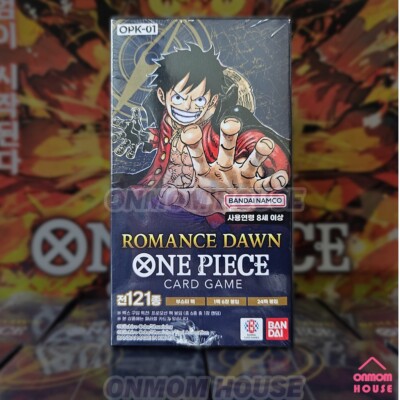 One Piece TCG Card Booster BOX Collection OPK EBK Series OP Korean