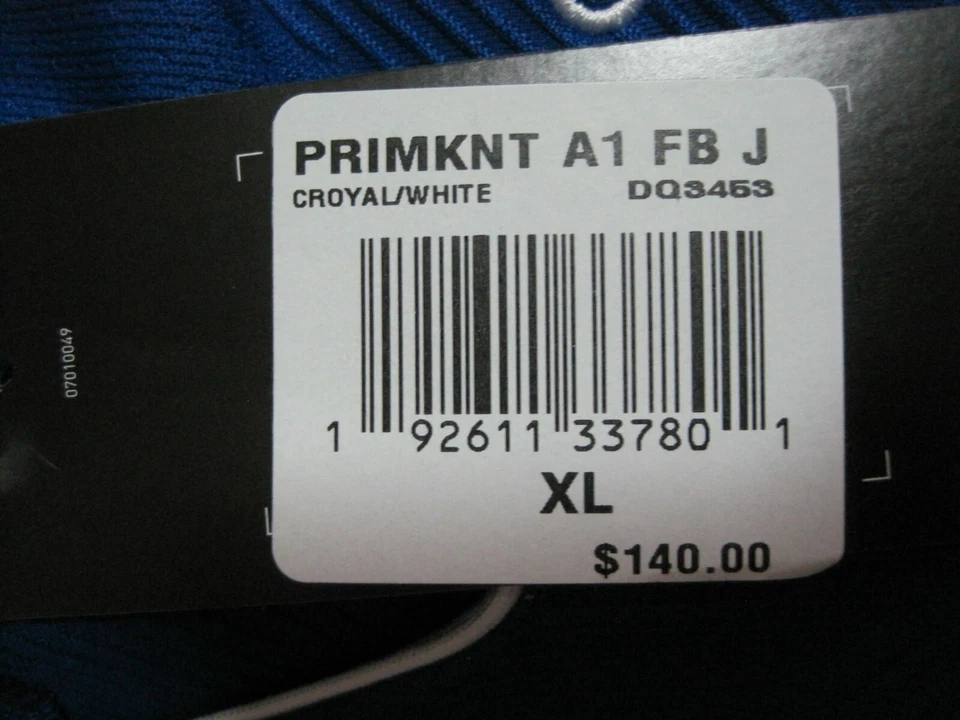 CAMISETA DE FUTBOL ADIDAS PRIMEKNIT A1 BLANCA REAL HOMBRE TALLA XL NUEVA CON ETIQUETAS Foto 4 de 4