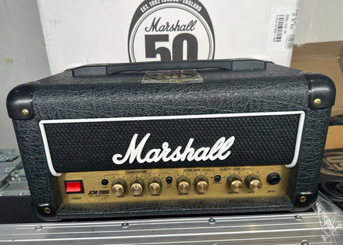 2012 Marshall DSL1H JCM2000 50th Anniversary 1 Watt Valve Amp Head Limited Ed