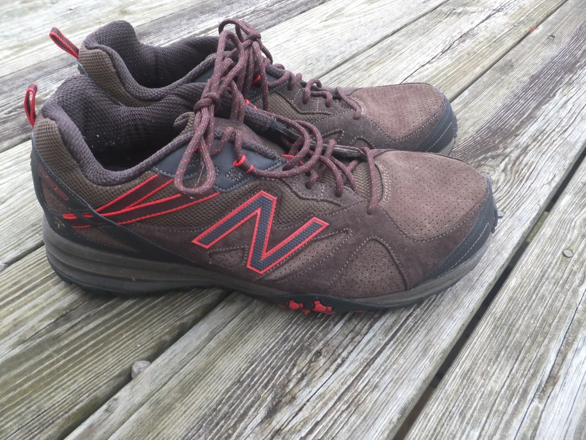 NEW BALANCE 689 MO689BR Brown with Red Mens Shoes Sz 13