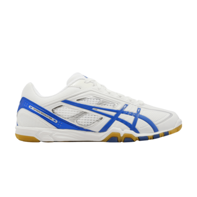 ASICS Attack Excounter 327 White Electric Blue 1073A060-101 | eBay
