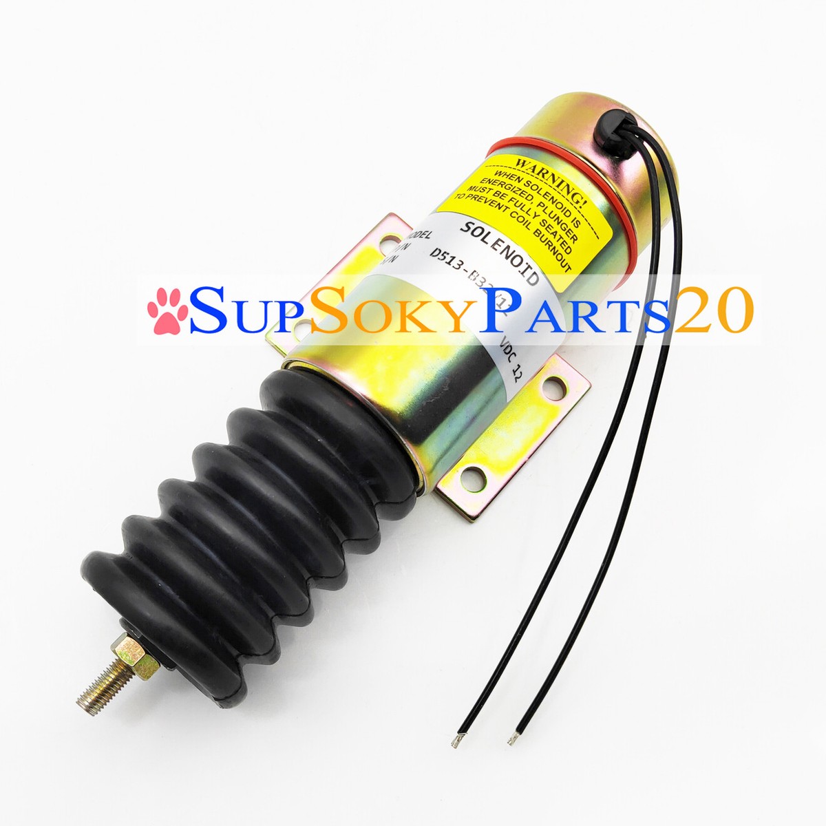 Trombetta Solenoid 208454 Fuel Shutoff Solenoid Valve For Miller ...