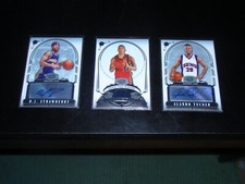 2008 TOPPS/BOWMAN BASKETBALL-ROOKIE CARD LOT-3 CARDS-AUTOGRAPH/RELIC-NM-NICE!!!