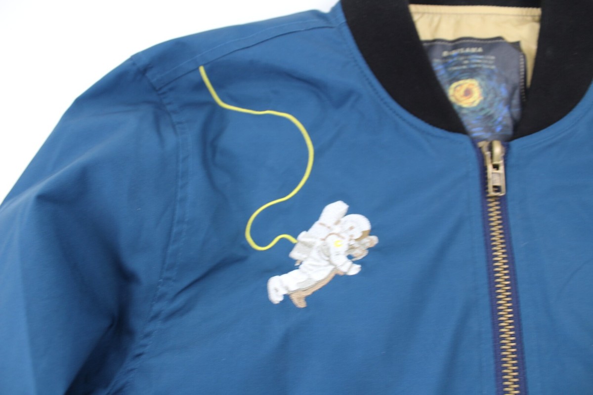 BIBISAMA x Van Gogh Starry Night L SIZE Bomber Jacket Immersive