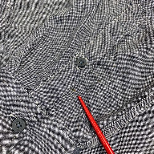 Cedar Wood State Button Up Shirt Mens S Gray Long Sleeve Chest Pocket Casuals - Picture 7 of 12