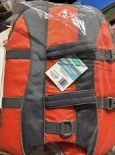 Frisco Dog Life jacket Size Medium By Chewy Orange New With Tags