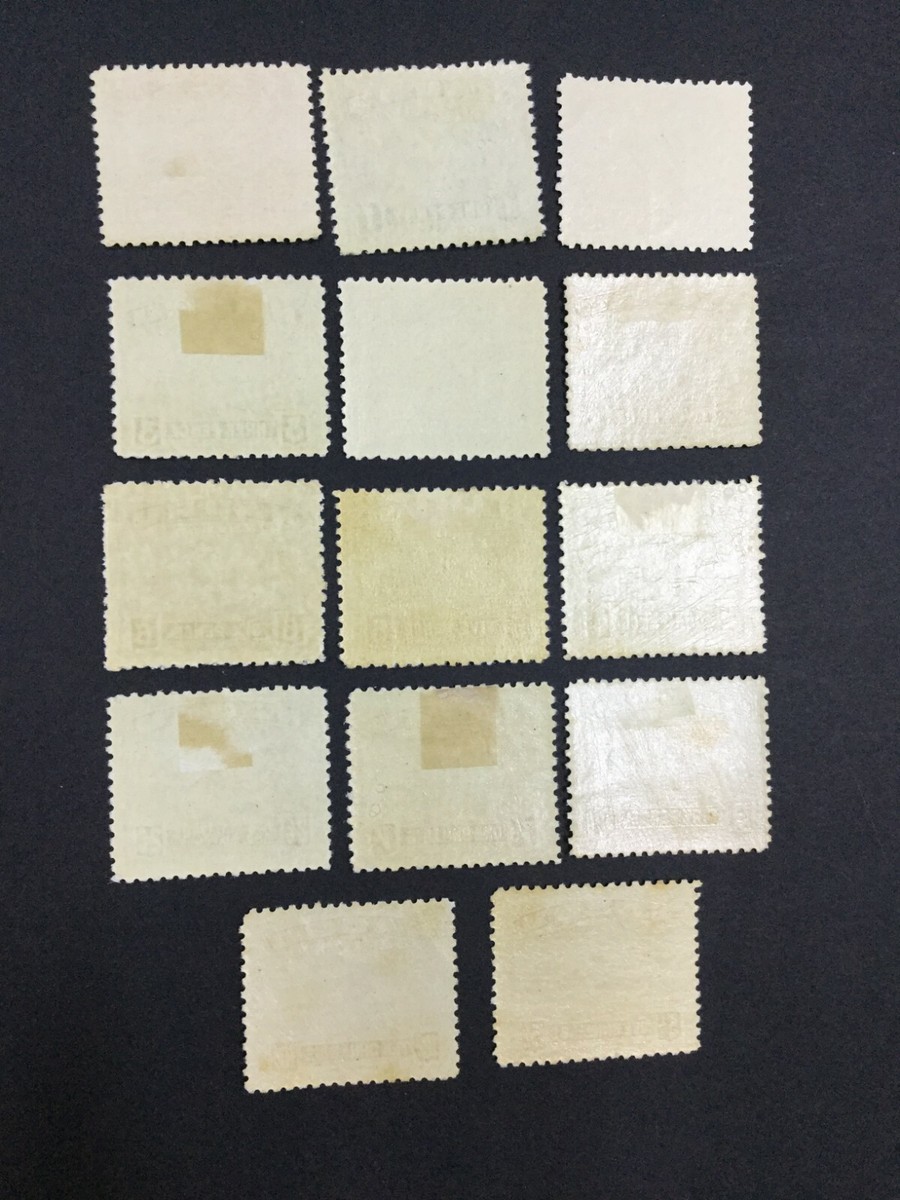 ◆Haruru◆ MOMEN: NAURU SG #26B-39B 1924-28 MINT OG LH £200 LOT #62839