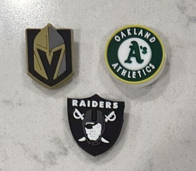 Las Vegas Sports Teams Themed Pack NFL MLB NHL Shoe Charms for Crocs