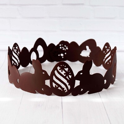 Plastic Chocolate Mold Easter Cake Border Stencil Cake Decorating Supplies