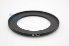 NEW Metal Adapter Filter Lens Camera Step Up Ring 52-72mm 52mm to 72mm
