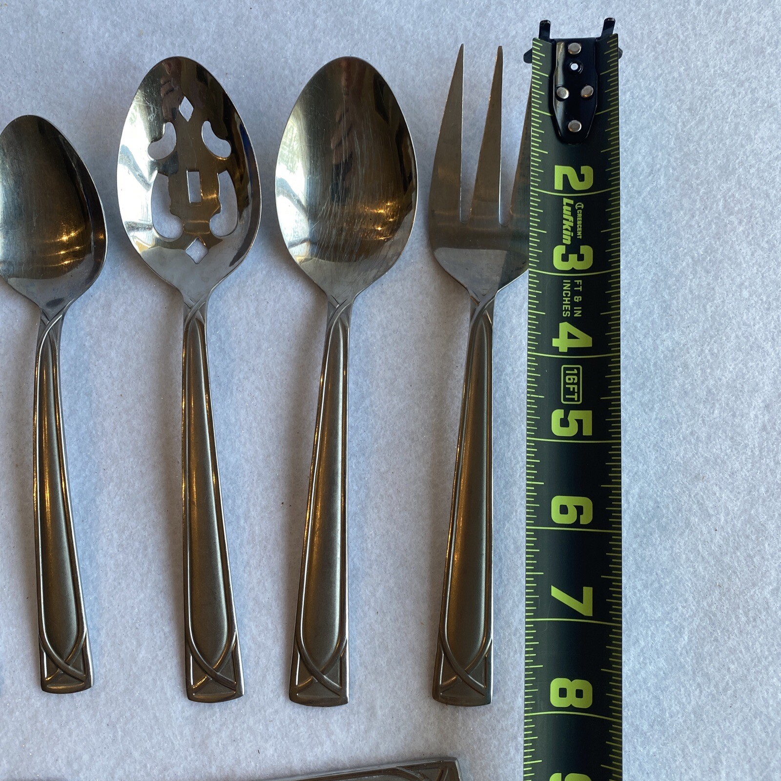 Cambridge Stainless Crossroad Sand Silverware Lot Spoons, Knives, Serving Pieces eBay